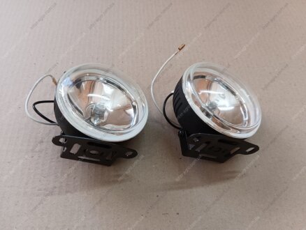 Фары дополнительные белые, H3/12V/55W, D=90мм (ДК) Дорожня карта DK-W266