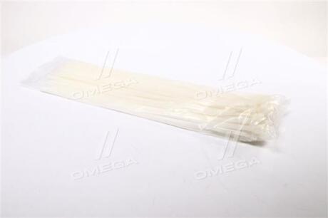 Хомут пластиковий 9х550мм. білий 100шт./уп. <ДК> Дорожня карта DK22-9х550WT