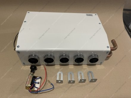 Отопитель салона Богдан, Эталон 24V 5 сопл <ДК> Дорожня карта DK-270754740-7091