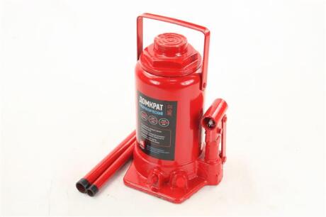 Домкрат бутилочний, червоний 32т, H=255/425 <ДК> Дорожня карта JNS-32