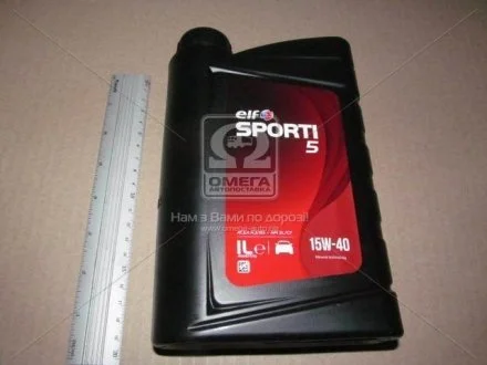 Олива моторна ELF SPORTI 5 15W-40 (Каністра 1л) Elf 209664