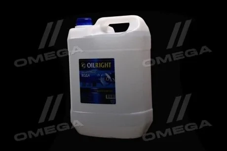 Вода дистиллированная (Канистра 10л) OIL RIGHT 5514