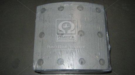 Накладка тормозная КАМАЗ ЕВРО сверленая ТРИБО 6520-3501105