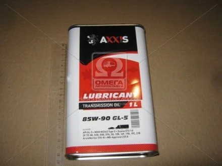 Масло трансмисс. AXXIS 85w-90 (Канистра 1л) AXXIS Польша 48021043917