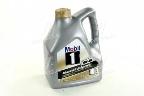 Масло моторн. 1™ FS 0W- 40 (Канистра 4л) MOBIL 41071009249