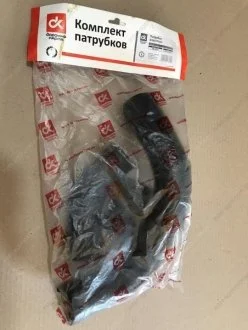 Патрубок радіатора ГАЗ 53 (комплект 3 шт) (ДК) Дорожня карта DK-1329-1