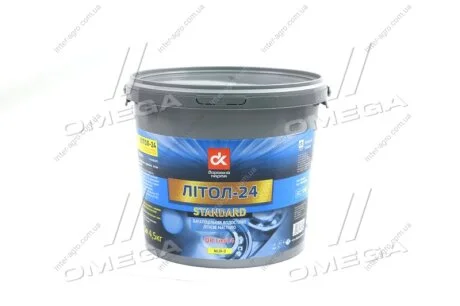 Мастило Літол-24 Standard (Відро 5л/4,5кг) (ДК) Дорожня карта DK Litol 4