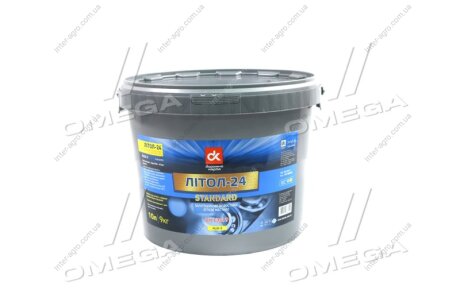 Мастило Літол-24 Standard (Відро 10л/9кг) (ДК) Дорожня карта DK Litol 9