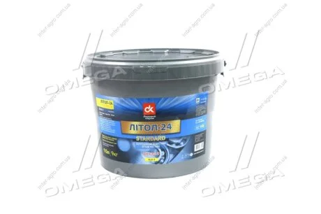 Мастило Літол-24 Standard (Відро 10л/9кг) (ДК) Дорожня карта DK Litol 9