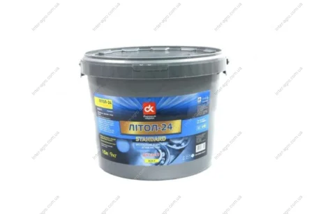 Смазка Литол-24 Standard (Ведро 10л/9кг) (ДК) Дорожня карта DK Litol 9