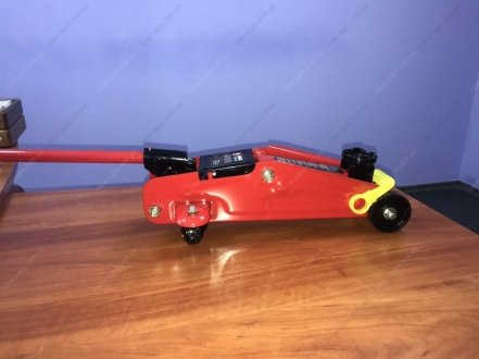 Домкрат подкатной, 2т, H=125/310 6,5кг <ДК> Дорожня карта FJ-01