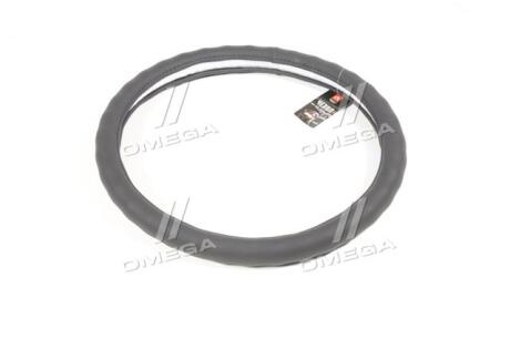 Чохол на руль чорний з перфорацією XL <ДК> Дорожня карта DK-XL194BK