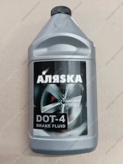 Рідина гальм. DOT4 (срібло) 750г АЛЯSКА 5438