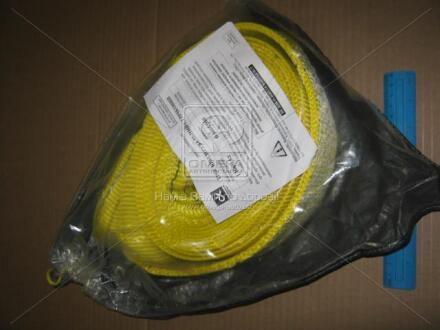 Трос буксирувальний 13т. стрічка 90мм, 6м. <ДК> Дорожня карта DK46-PP136