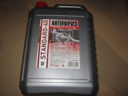Антифриз Standard -40 (червоний) 5/4,2 кг Дорожня карта 3516 (фото 1)
