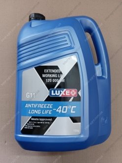 Антифриз -40 LONG LIFE (синій) 10кг LUXE 7497 (фото 1)