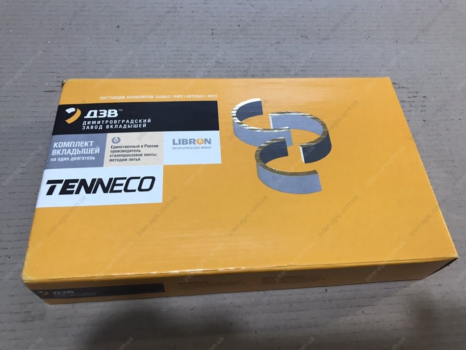 Купить вкладыши коренные ЯМЗ 236 Р3 (пр-во ДЗВ) | Inter-agro.com.ua