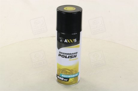 Полироль пластика ЛИМОН 450ml <AXXIS> AXXIS Польша VSB-093