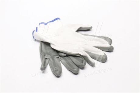 Рукавички робочі прогумовані нейлон <ДК> Дорожня карта DK-PR4