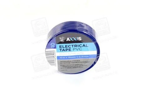 Ізолента синя 19mmх10 <AXXIS> AXXIS Польша ET-912 Blue