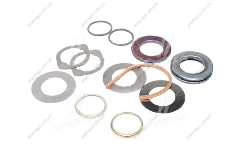 Фото 1 - ремкомплект шкворня КАМАЗ (12 позиций) DETALKA 5320-3001009 Ремкомплект шкворня КАМАЗ (12 позиций) DETALKA 5320-3001009 (фото 1)