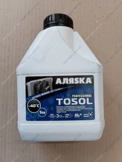 Тосол А-40 (-40С) (Каністра 1л) АЛЯSКА 5069