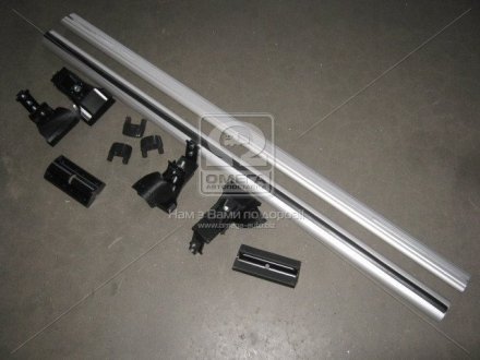 Багажник на дах, універсальні., Алюмінієвий, 122см., Без водстоків Lanos, Славута <ДК> Дорожня карта DK-338LS