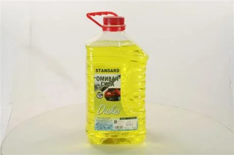 Омыватель стекла зимний -20 STANDARD Dushes желт. (канистра 4л) <ДК> Дорожня карта 48021031065 зима