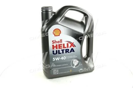 Масло моторное Helix Ultra SAE 5W-40 (Канистра 4л) Shell 550073588