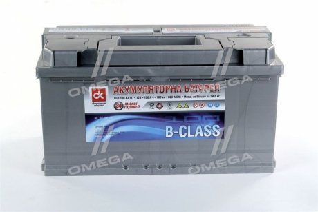 Аккумулятор 100Ah-12v B-CLASS <ДК>(353х175х190), L,EN800 Дорожня карта 6СТ-100A1 (1)
