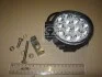 Фара LED круглая 42W, 14 ламп, 116*137,5мм, широкий луч 12/24V 6000K Jubana, Литва 453701050 (фото 2)