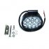 Фара LED кругла 42W, 14 ламп, 116*137,5мм, 3080Lm широкий промінь 12/24V 6000K Jubana, Литва 453701050 (фото 1)