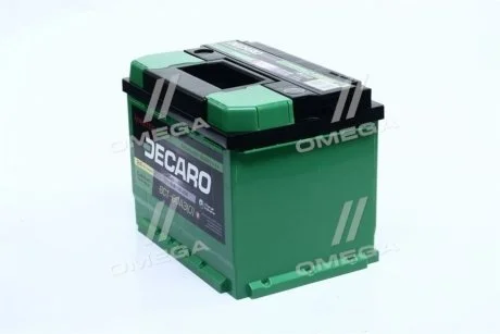 Акумулятор 60Ah-12v MASTER (242x175x190), R, EN580 DECARO 6СТ-60 А3 (0) M