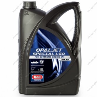 Олія моторна Unil Opaljet Special LGO 3 5W-30 CF/SL 60л. Н/в 5W-30 UNIL Special 5л.
