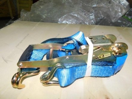 Ремінь стяжний із храповим механізмом міцність 5 тон, довжина 10м, ширина 50мм, посилена рукоятка 300мм (в-во S.I.L.A. AC) S.I.L.A. SL 11.50510RSRB