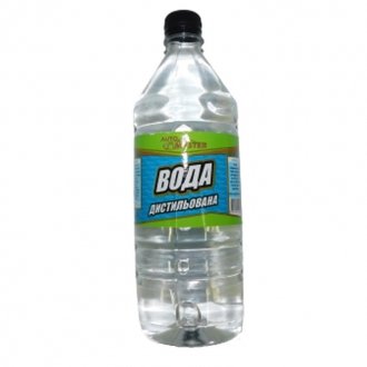 Вода дистилированная ГОСТ 1 л Вода ГОСТ 1 л. (фото 1)