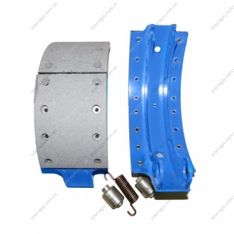 Колодка тормозная с накл. 53205, 53229 ан. 53229-3501090-40 (АККОР) 53229-3501090-41 (фото 1)