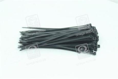 Хомут пластиковий 4.5 х200мм. чорний 100шт./уп. <ДК> Дорожня карта DK22-4.5х200BK