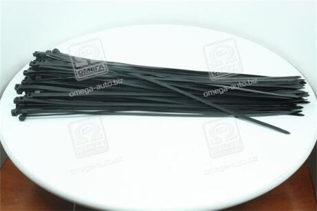 Хомут пластиковий 7.6 х500мм. чорний 100шт./уп. <ДК> Дорожня карта DK22-7.6х500BK