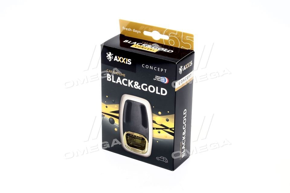 Ароматизатор AXXIS на дефлектор “Concept” Black Gold-Perfume 8ml (уп.24шт/ящ.96шт)