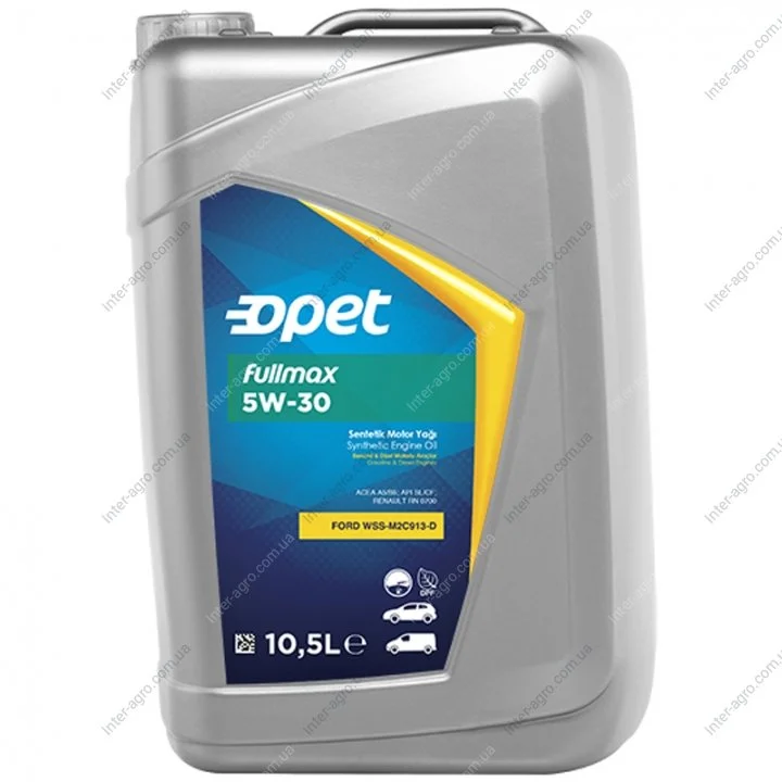 Олива моторна 5W-30 FULLMAX синт 10.5 л Opet 5W-30 FULLMAX 10.5L (фото 1)
