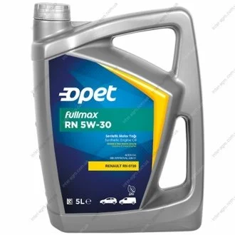 Олива моторна 5W-30 FULLMAX RN синт 5 л Opet 5W-30 FULLMAX RN 5L