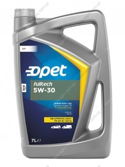 Масло моторное 5W-30 FULLTECH синт 7 л Opet 5W-30 FULLTECH 7L