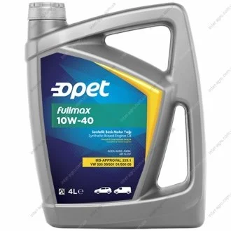 Олива моторна 10W-40 FULLMAX ситн 4 л Opet 10W-40 FULLMAX 4L