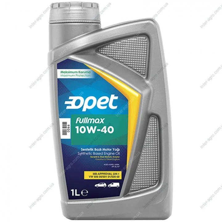 Олива моторна 10W-40 FULLMAX ситн 1 л Opet 10W-40 FULLMAX 1L (фото 1)