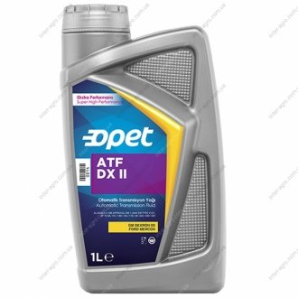 Масло для автоматических трансмиссий ATF DX II DEXRON IID 1 л Opet ATF DX II 1L