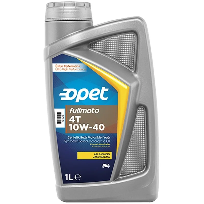 Олива моторна FULLMOTO 4T 10W-40 1л Opet 10W-40 4T FULLMOTO 1L (фото 1)
