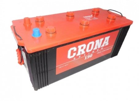 Аккумулятор стартерный (CRONA) 6СТ-190 А3 (3) (513x223x223) Н/в 690 73 02