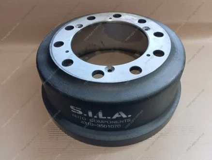 Барабан гальмівний КАМАЗ 4310 (S.I.L.A. AC) S.I.L.A. 4310-3501070