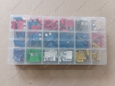 Набір запобіжників 180шт DECARO DEC.180